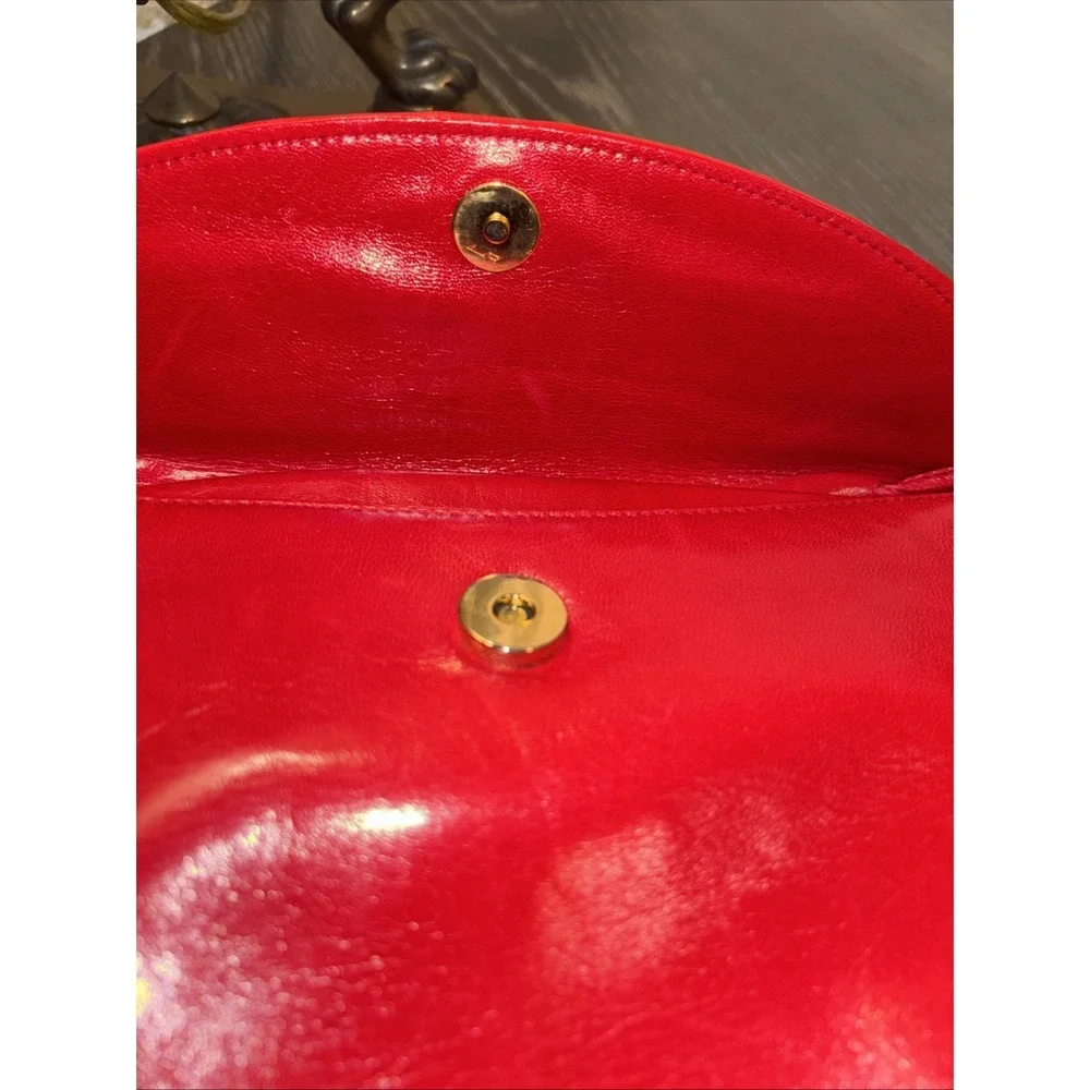 Vintage 80s Red Purse‎